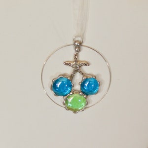 Hand Made, Silver Soldered Starfish Sun Catcher