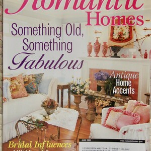 Vintage 2000s Romantic Homes Magazines, Great Selection 1990s 2000s image 4