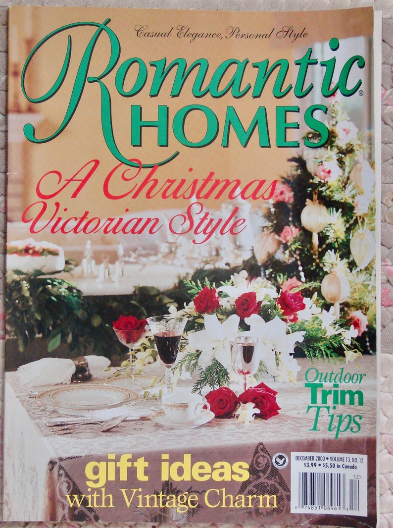 Vintage 2000s Romantic Homes Magazines, Great Selection 1990s 2000s image 2