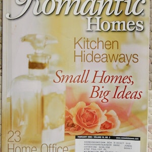 Vintage 2000s Romantic Homes Magazines, Great Selection 1990s 2000s image 1