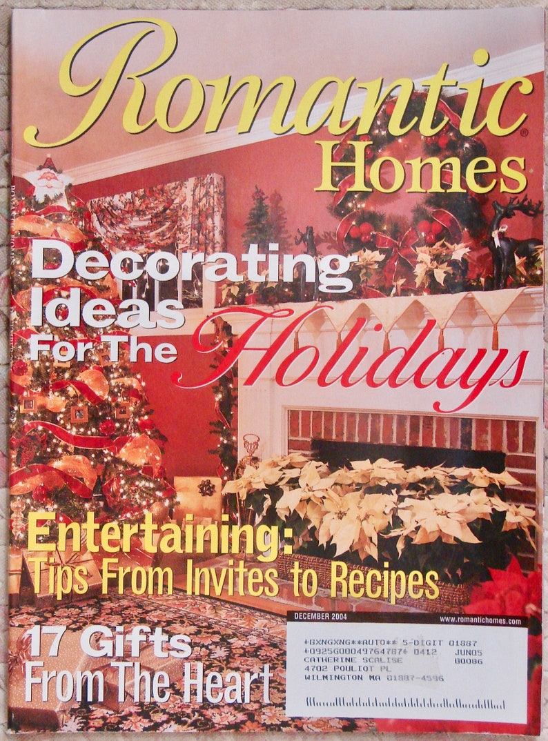 Vintage 2000s Romantic Homes Magazines, Great Selection 1990s 2000s image 5