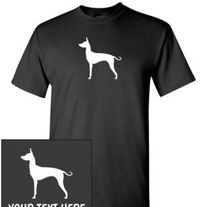 Chien nu mexicain / Xoloitzcuintli Cartoon T-Shirt-hommes  Etsy