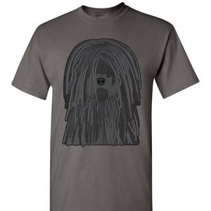 Puli Cartoon T-Shirt - Men, Women Ladies, Short, Long Sleeve, Youth Kids Tee dog