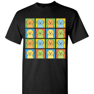 Cavachon Cartoon Pop-Art T-Shirt Tee - Men's, Women's Ladies, Short, Long Sleeve, Youth Kids