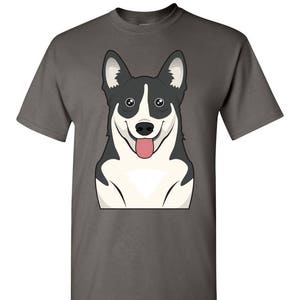 Swedish Vallhund Cartoon T-Shirt - Men, Women Ladies, Short, Long Sleeve, Youth Kids Tee dog