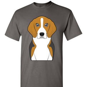 English Foxhound Cartoon T-Shirt - Men, Women Ladies, Short, Long Sleeve, Youth Kids Tee dog