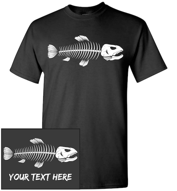 Fish skeleton shirt Clearance