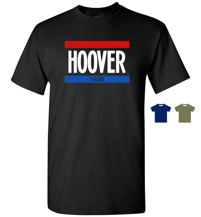 Herbert Hoover 1928 Retro Campaign Logo Tshirt Tee Men Etsy