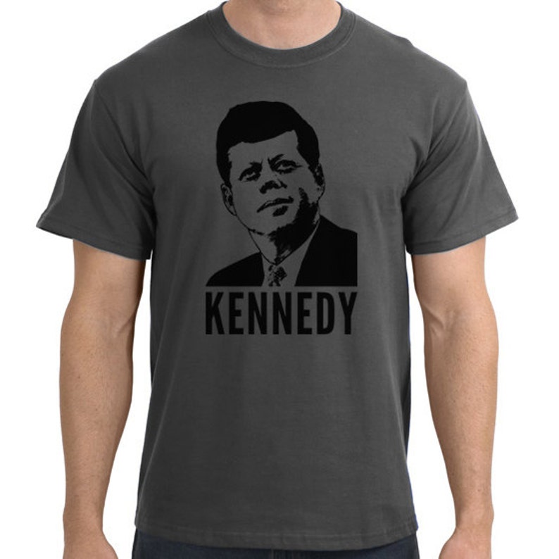 John F. Kennedy Tshirt Tee Men's Women's Ladies Etsy