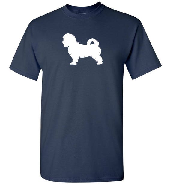 Maltese Dog Silhouette Custom T Shirt Men Women Youth Kids Etsy