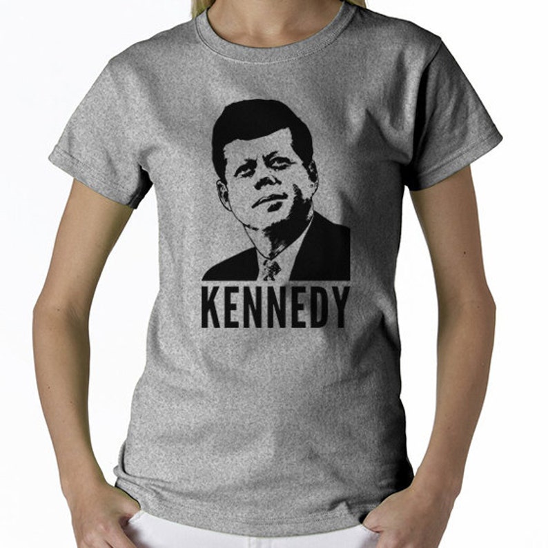 John F. Kennedy TShirt Tee Men's Women's Ladies Etsy