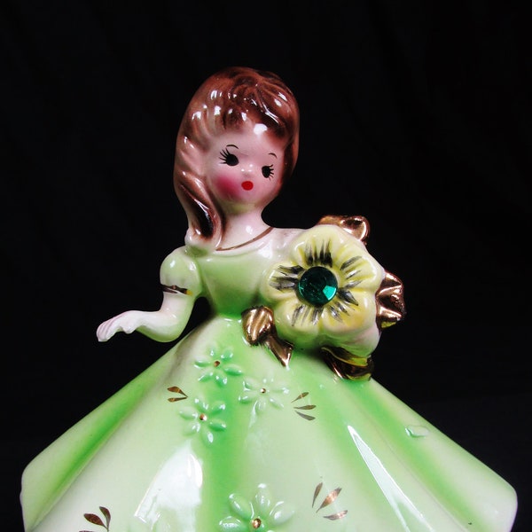 Vintage Josef Originals May Birthday Girl Figurine