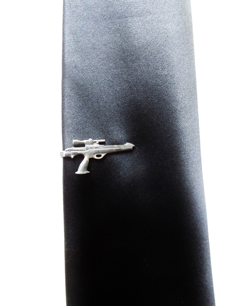 Vintage Target Pistol Tie Clip Etsy