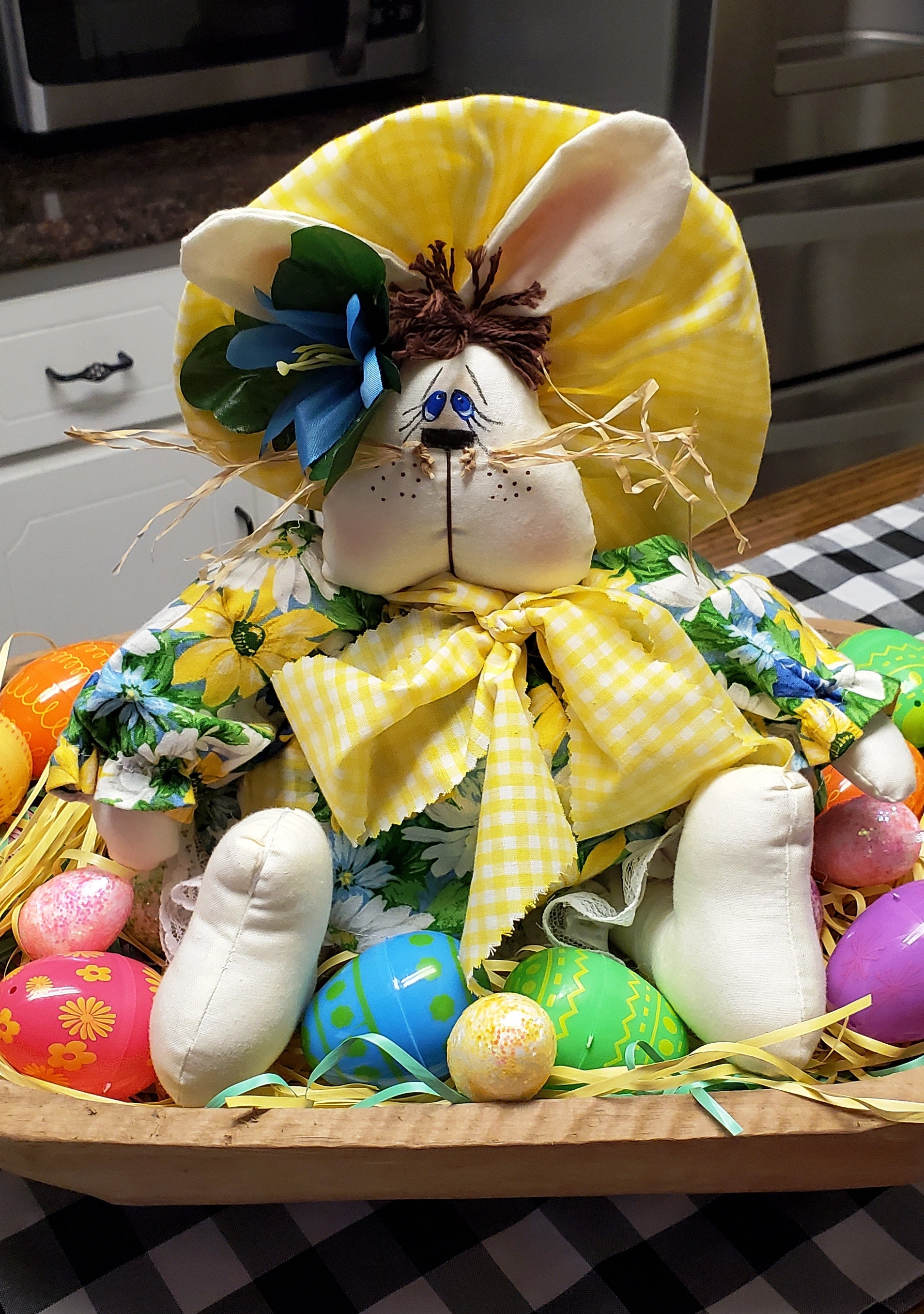 Soft Hand Sewn Rabbit for Decorations for Spring or Easter - Etsy