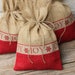 see more listings in the Burlap Gift Bags section