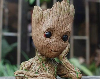 Groot bureaufiguur 3D-geprint