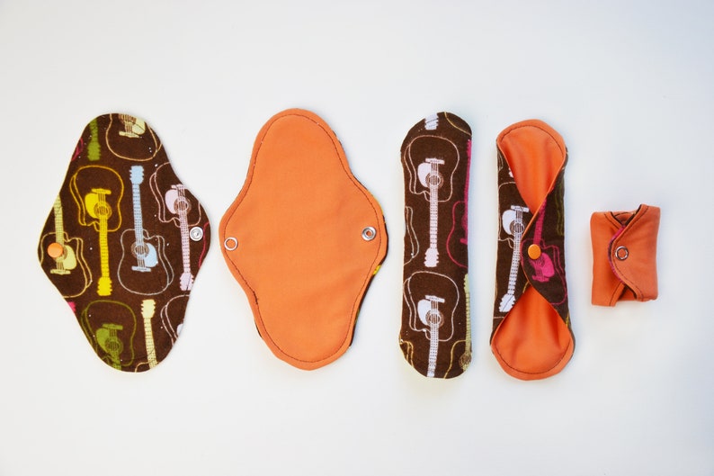 Cloth Menstrual Pads reusable PDF Sewing Pattern Instant Download