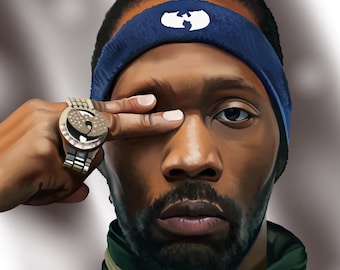 RZA - Art (Digital Painting)