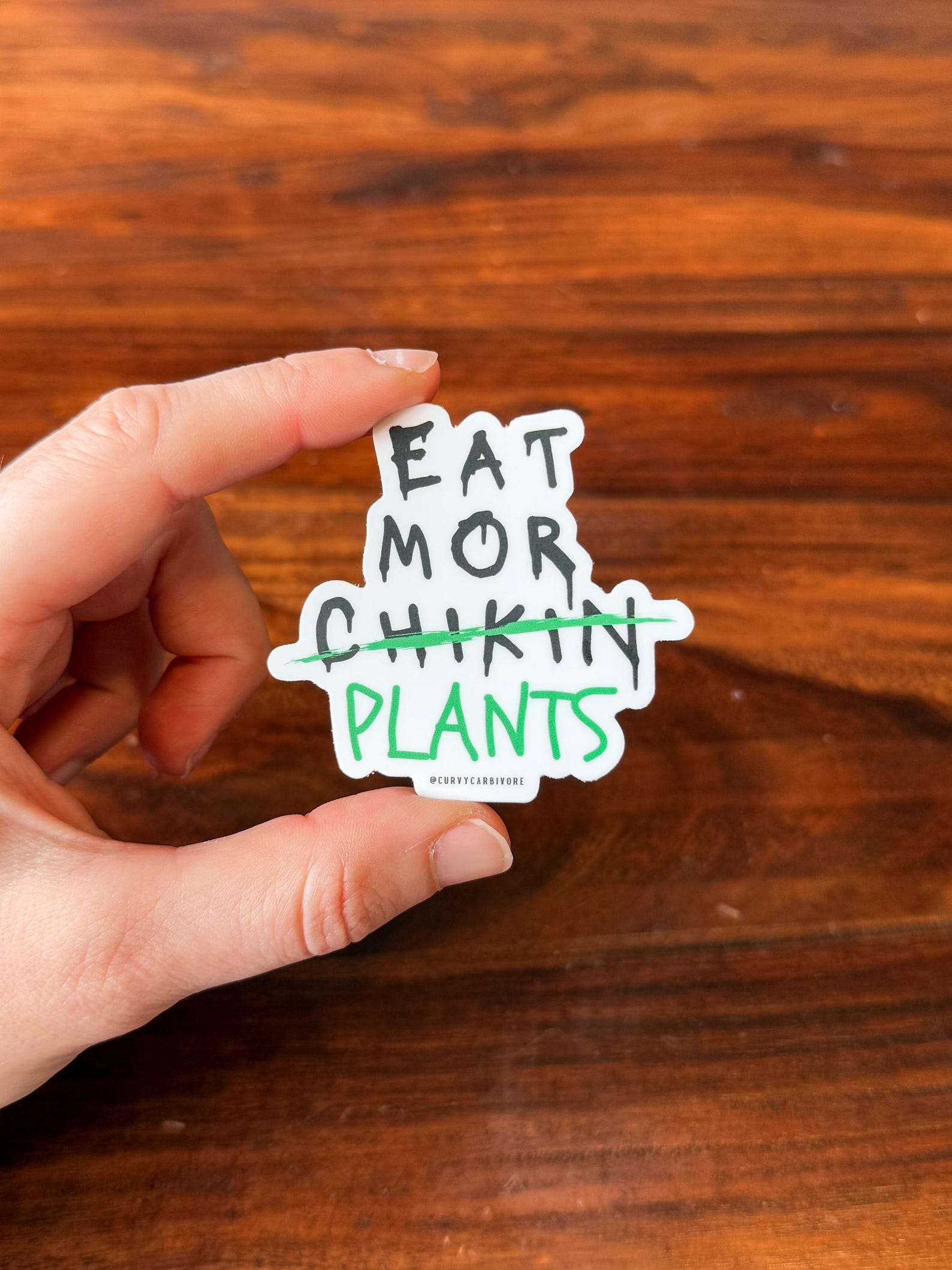 Eat Mor Plants 2 | Vegan Stickers, Plant-based Sticker, Animal Rights ...