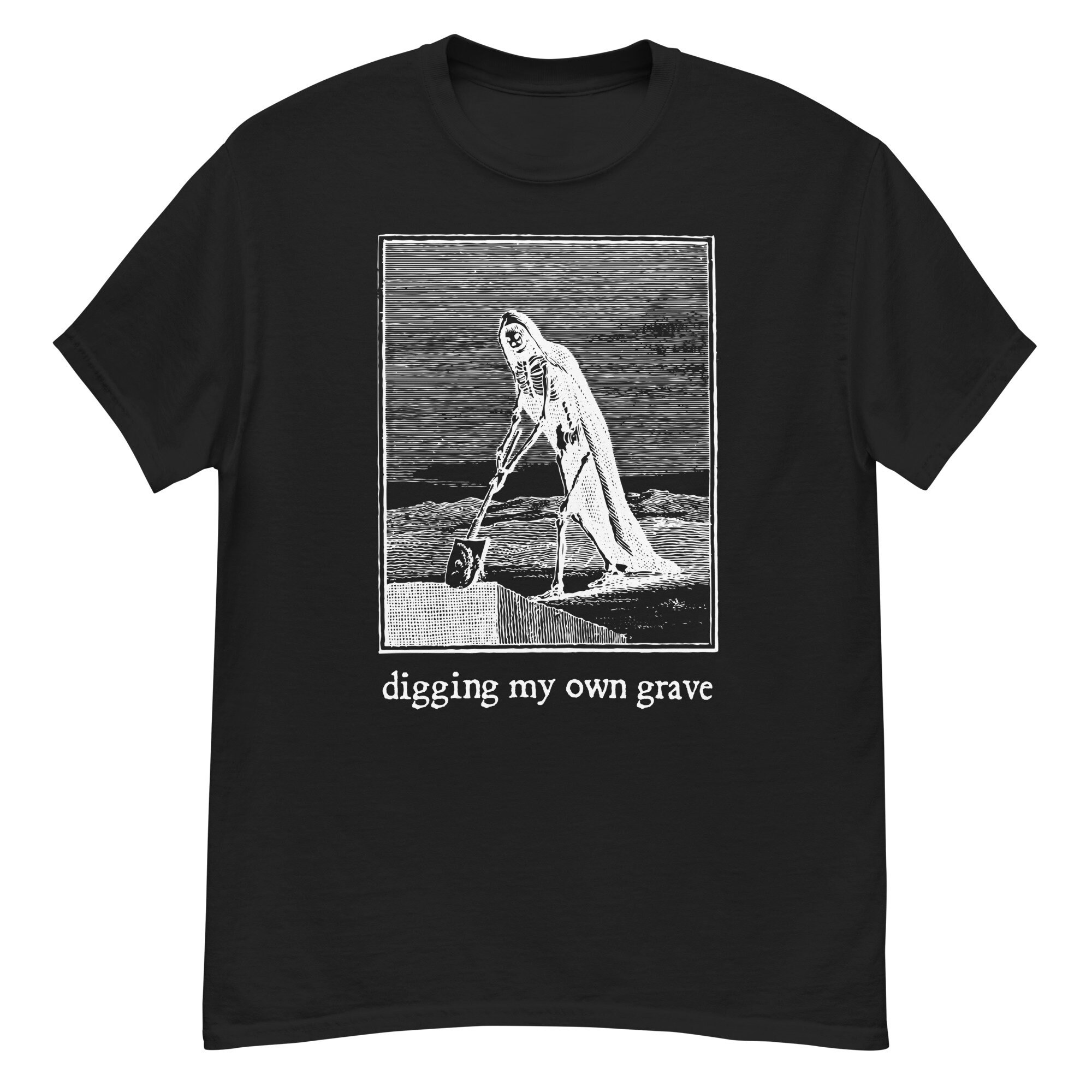 トップス Dig your own grave L black Digging My Own Grave Tshirt. Danse Macabre Tee. Self