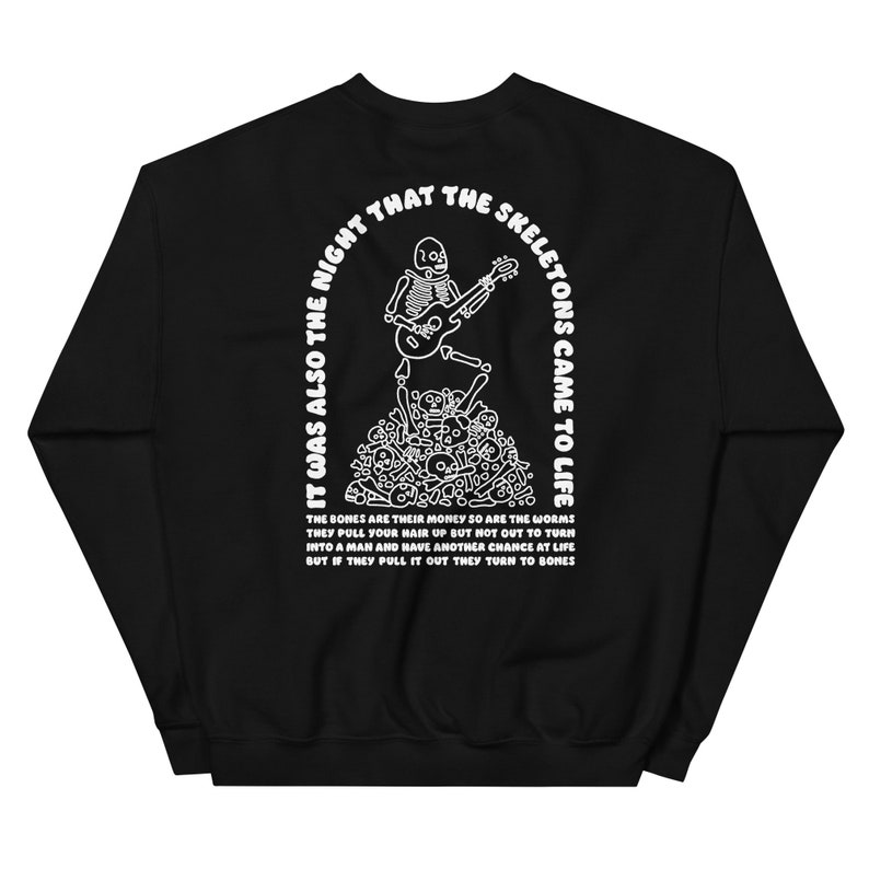 The night that the skeletons came to life sweatshirt. I think you should leave sweatshirt. ITYSL Tim Robinson Shirt.