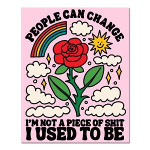 People can change print. I think you should leave art print. ITYSL print.