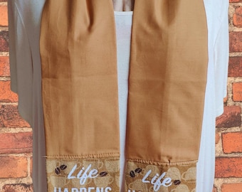 Toalla para el cuello, toalla de cocina, boa de cocina, bufanda de cocina, toalla de regalo, toalla de panadero tipo boa, hecha a mano, un gran regalo