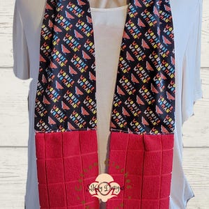 Neck Towel, Kitchen Towel, Kitchen Boa, Kitchen Scarf, Gift Towel, Boa Baker’s Towel, Handmade, Great Gift