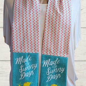 Neck Towel, Kitchen Towel, Kitchen Boa, Kitchen Scarf, Gift Towel, Boa Baker’s Towel, Handmade, Great Gift