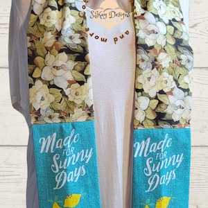 Neck Towel, Kitchen Towel, Kitchen Boa, Kitchen Scarf, Gift Towel, Boa Baker’s Towel, Handmade, Great Gift