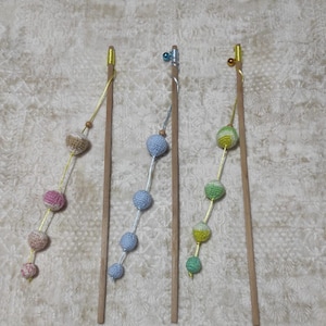 Cat Fishing Pole Toy: Catnip Balls, Interactive Wand