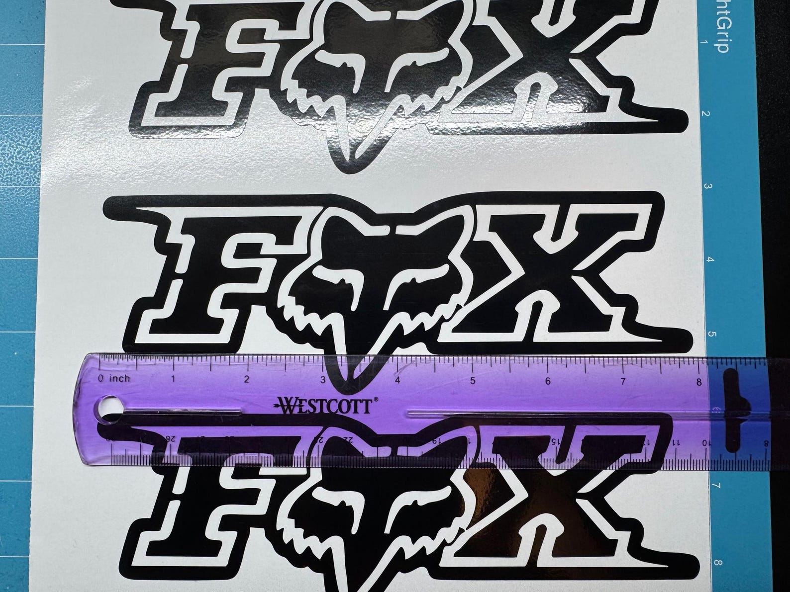 2PK FX 8x2.75in Waterproof Vinyl Decal Car Truck Window Sticker Bumper ...