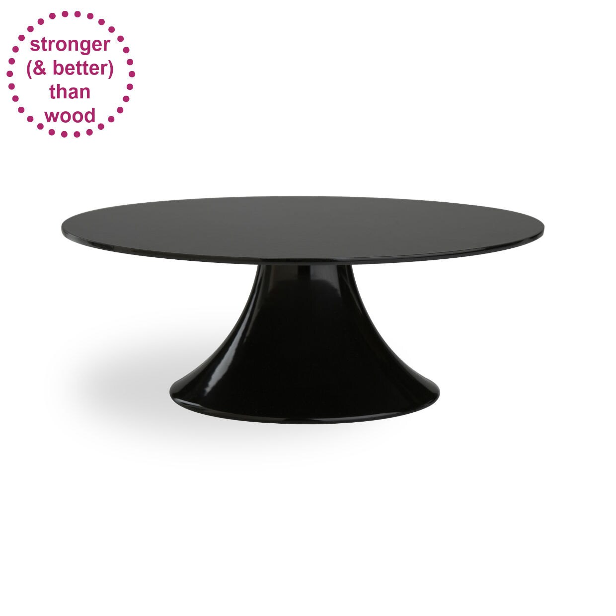 Black Cake Stand 10inch 14inch Free Shipping Wedding Etsy