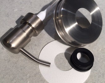 mason jar soap pump kit with 304 stainless lid Bird head TM 1cc