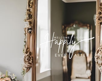 Wedding Selfie Mirror SVG, Digital File, You Look Incredible, DIY Wedding Mirror SVG, Wedding Sticker for Mirror, Welcome to Our Wedding