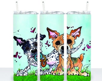 Custom Caricature Tumblers