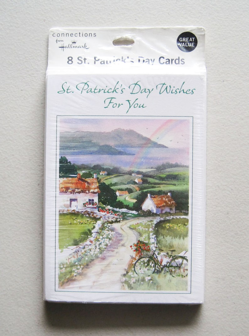 Best of Everything 6 Cards with Envelopes Patricks Day Cards Hallmark Pack of St