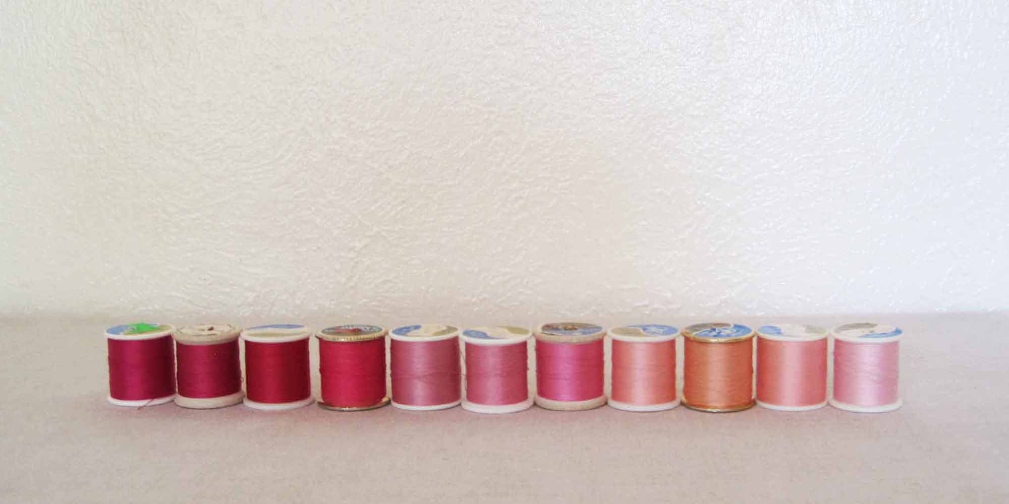 All Purpose Sewing Thread Polyester Thread Spools for Sewing Machines and  Hand Sewing Thread Thread Color of 12th Roll and 13th Roll 