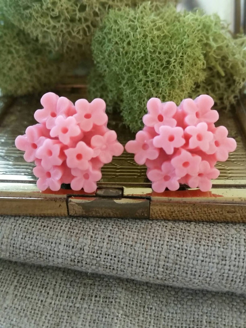 Bridal Plugs Girly Plugs Flower Plugs Pink Flowers Etsy