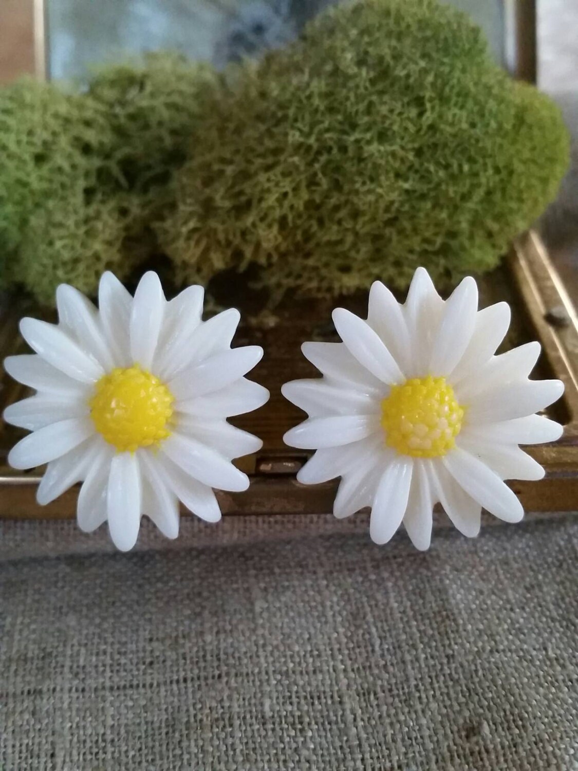 Large Bridal Plugs Prom Plugs Flower Plugs Creamy White Etsy