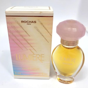 Rochas Lumière Vintage Parfum Miniature 3ml / 0.1 fl oz EDP – Seltener Damen-Sammlerduft, französischer Duft