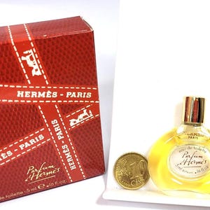 Hermès Parfum d&#39;Hermès Eau de Toilette 5 ml / Mini profumo vintage / Rara fragranza di lusso da collezione