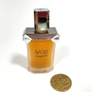Basile Argento EDP 5 ml | Vintage Miniature Perfume | Rare Collectible Italian Fragrance for Women | Classic Designer Scent