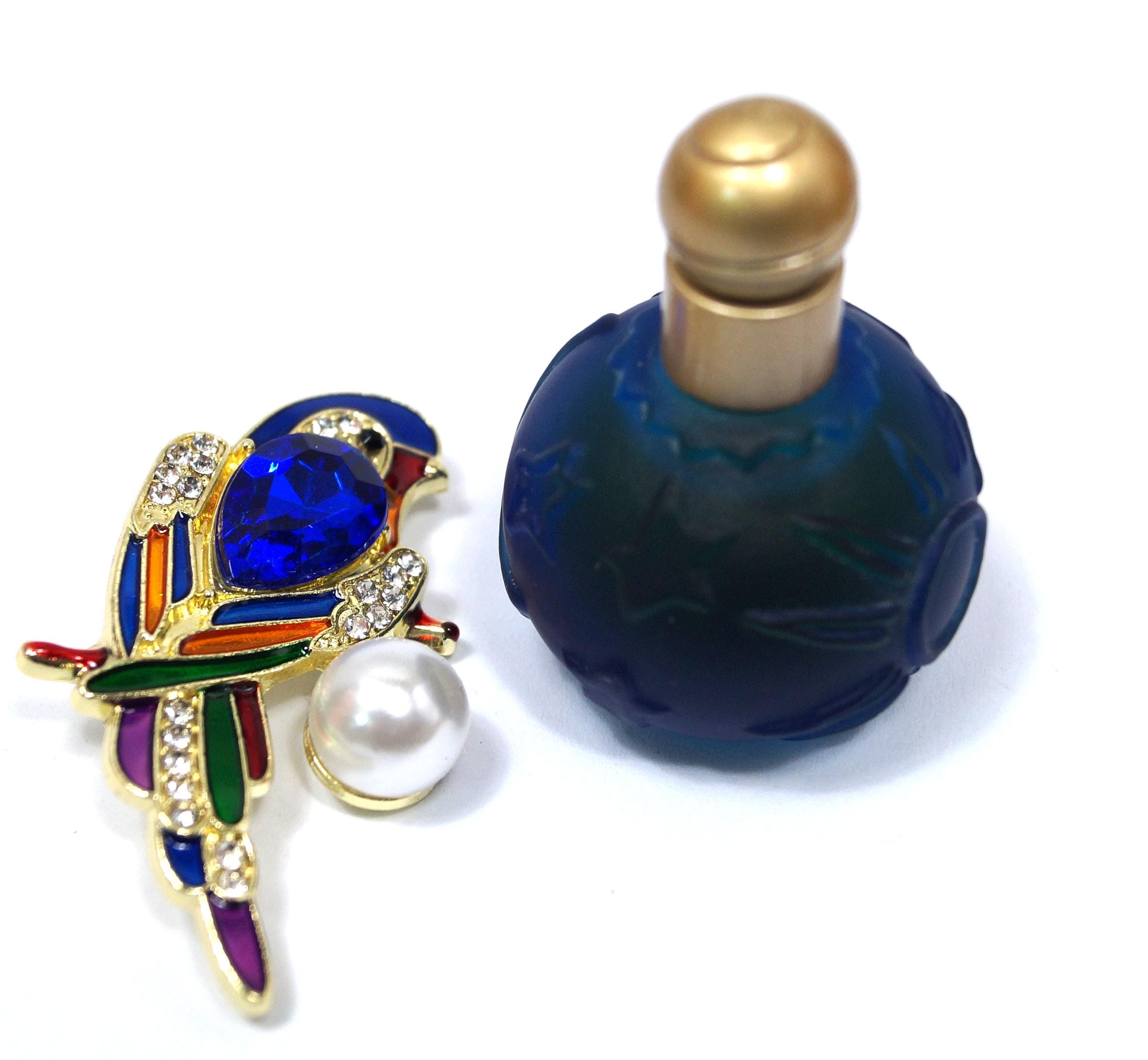 Sun Moon Stars Karl Lagerfeld 1994 Parfum Extrait 3.5ml – Rare Vintage Perfume Miniature with Gift Brooch, Collectible Luxury Fragrance