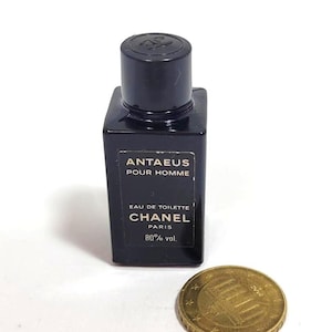 Mini Chanel Antaeus 4ml Eau de Toilette Profumo vintage in miniatura per uomo Raro profumo da collezione Francia