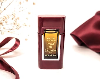 Must De Cartier II EDT 50 Ml - Vintage Perfume - 90% Full - Etsy