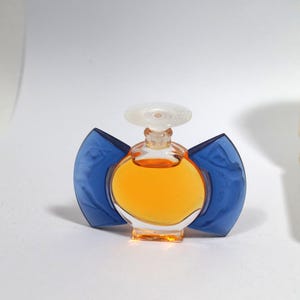 Jour et Nuit by Lalique Cristal...Vintage...1999  .Parfum -4,5 ml Mini Bottle, Rare Collector’s Perfume