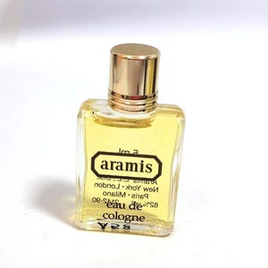Vintage Aramis Eau de Cologne 5ml Miniature Vintage Perfume  Collectible Fragrance Gift – Rare Miniature Collector’s Fragrance for Men