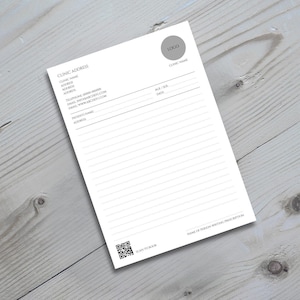 A5 Salon Prescription Pad, Personalised