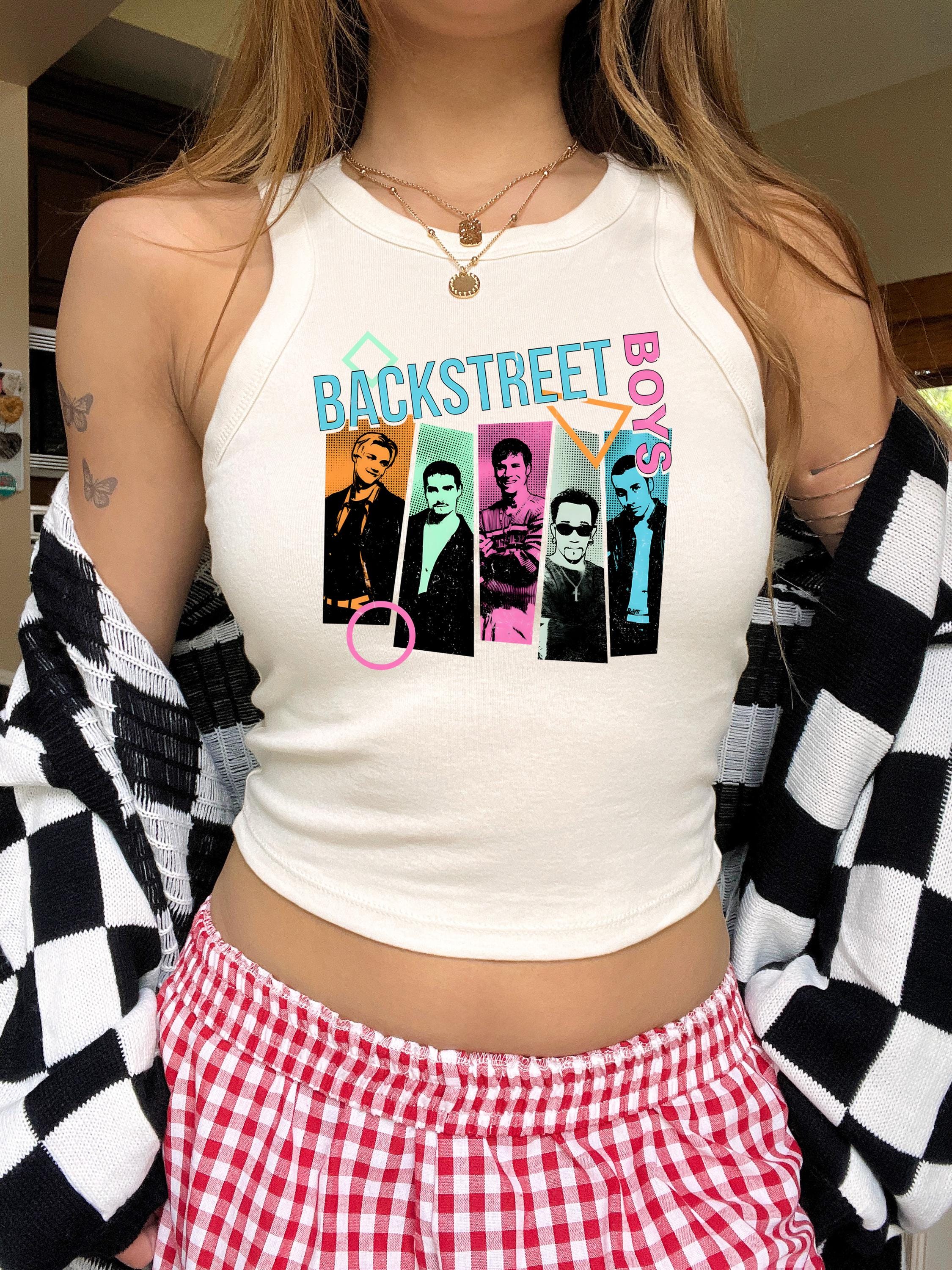 Backstreet Boys Fan Racerback | 90s Boy Band Tank Top | Retro Pop Music Tee | Nostalgia Concert Apparel | Millennium Tour Gift Apparel